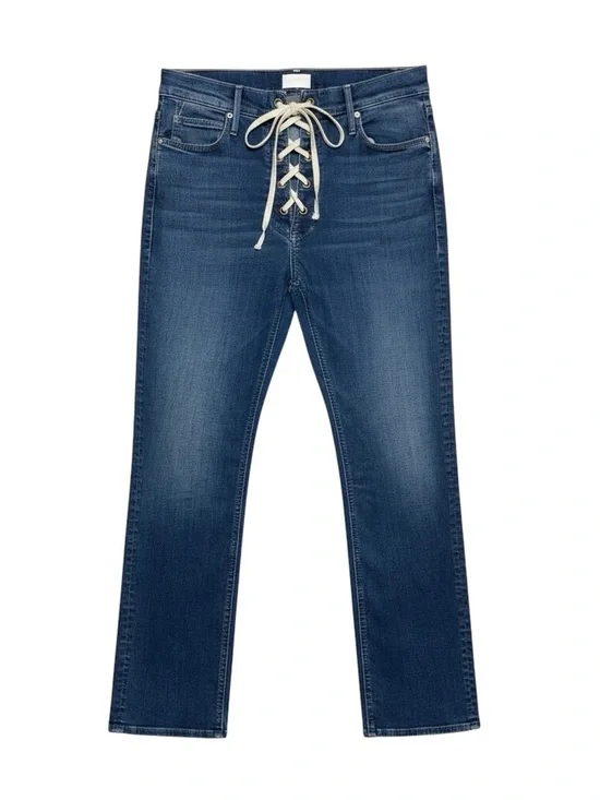 Mother The Lace Up‎ Dazzler Ankle Turn Of The Tide Wash Size 30