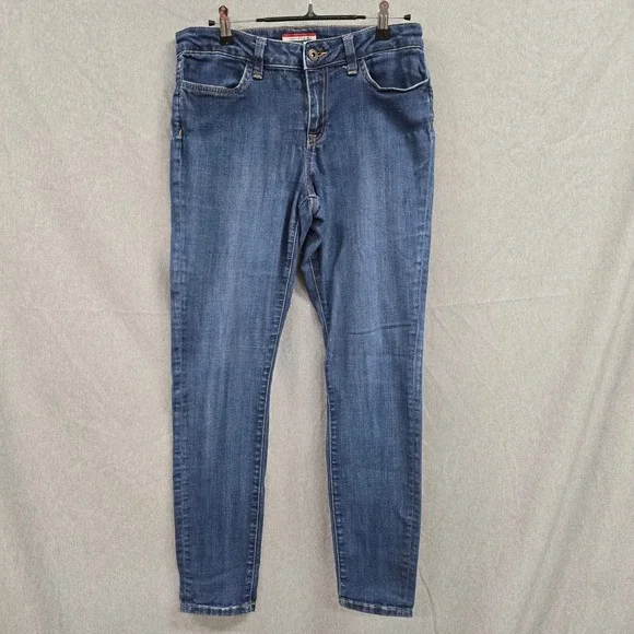 Tommy Hilfiger Womens Skinny Jeans Dark Wash Blue‎ Denim Size 10 Stretch
