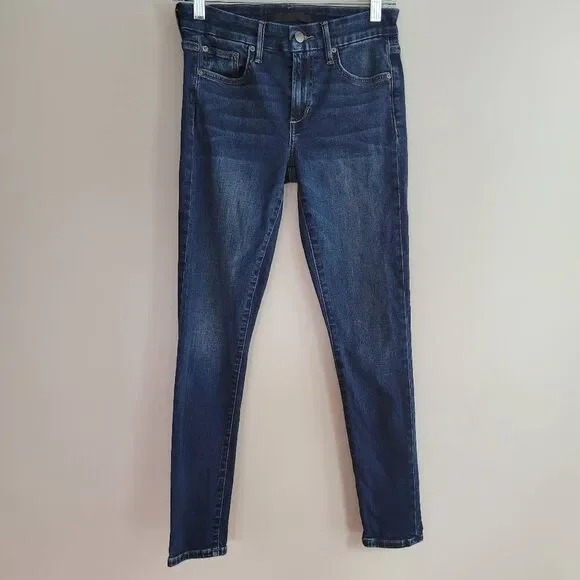 Joes jeans flawless the icon mid rise skinny ankle dark wash jeans‎ minimalist