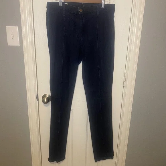 Gap 1969 Denim Jeans Women's 14 Tall‎ High Rise Skinny Dark Wash Pointe Trousers