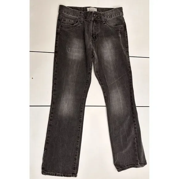 Aeropostale Driggs‎ Denim Jeans Womens 28/30 Distressed Slim Boot