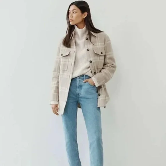 Everlane Women's‎ Size 26 Crop 90s Cheeky Mom Jeans Blue Light Wash