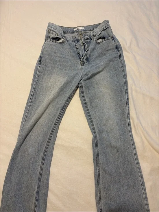 PacSun Light Blue Bootcut High-Rise Jeans