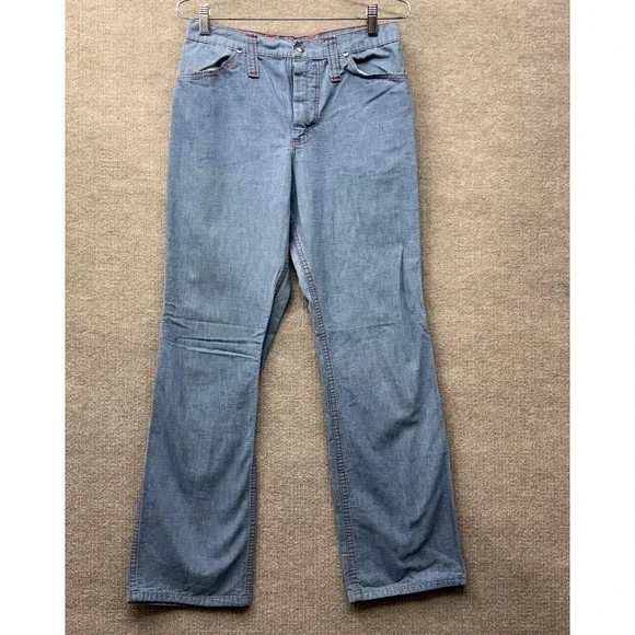 Maverick Jeans Womens 13 14 Blue High Rise Bootcut Denim Vinatge USA‎ 70s