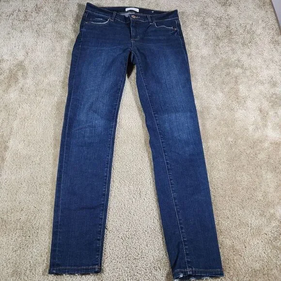 Ann Taylor Loft Jeans Women's Modern Skinny Size 27/4 Stretch ( 28x29 )