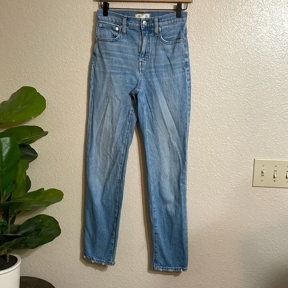 Madewell full length classic straight