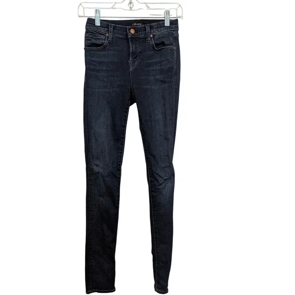 J Brand Womens Fleeting Skinny‎ Leg Jeans Size 24 Dark Wash Denim Pants