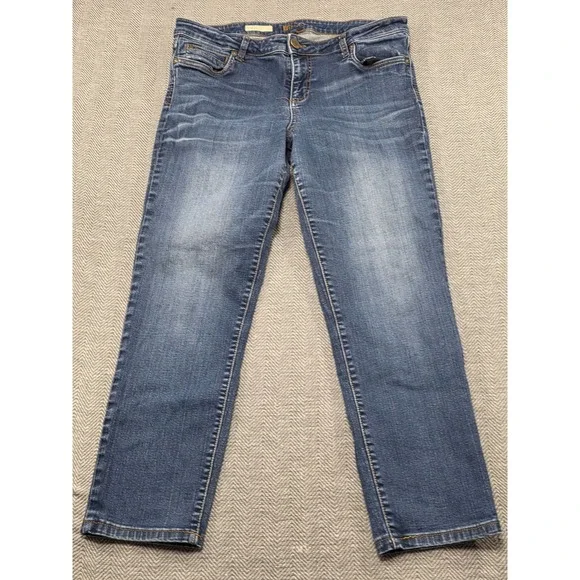 KUT from the Kloth Diana Skinny Jeans Medium Wash Size 14 Women‎
