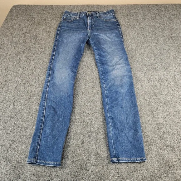 Lucky Brand‎ Bridgette Skinny Jeans Womens 4/27 Medium Wash High Rise Denim