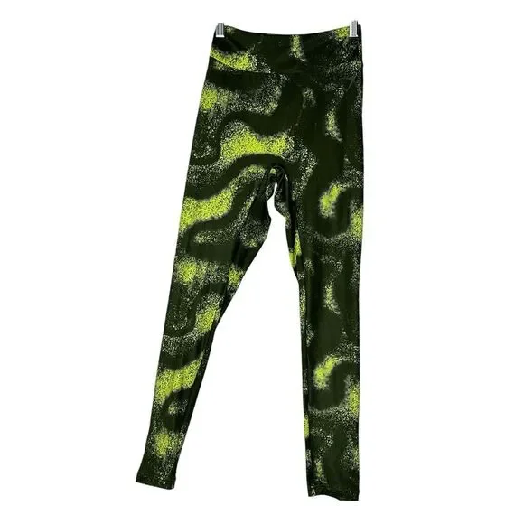 Gymshark Leggings Women Medium Yellow Training Gym Athleisure Hiking Outdoor‎