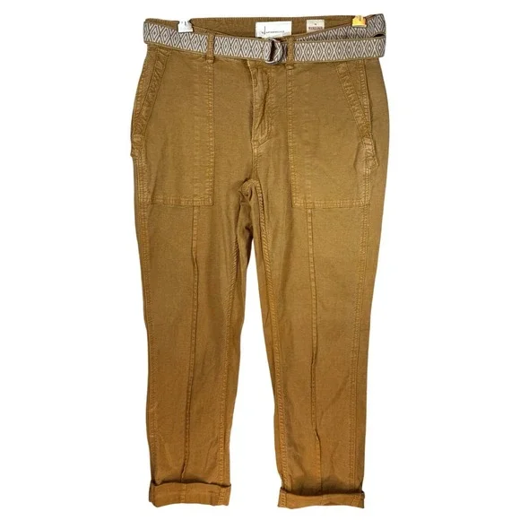 ANTHROPOLOGIE Pants 26 (XS) The Wanderer Utility Honey‎ Tan Lightweight Y2K