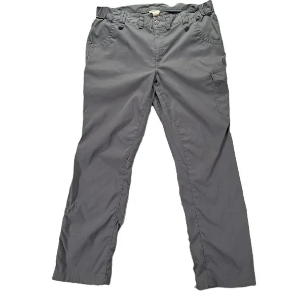 Duluth Pant Women 37x31, Tag 16x33 Gray Dry on the Fly Convertible Outdoor