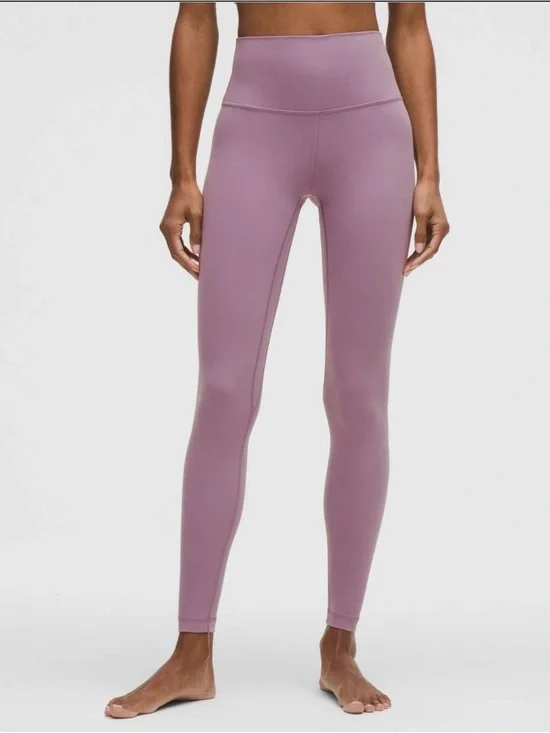 lululemon Align High-Rise Pant 28” Lavender Luxe Size 4 EUC