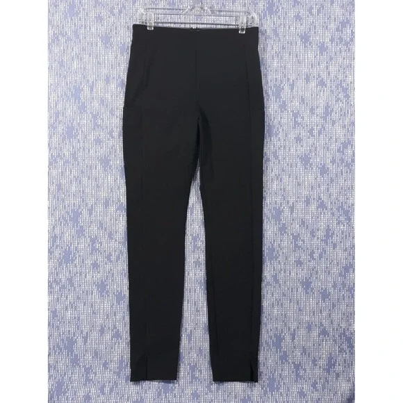 Athleta Pants Womens Size 8 Tall Stretch Elastic Waist Nylon Blend Black