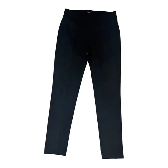 La Fée Verte Anthropologie Black Pseudosuede Skinny Pants M