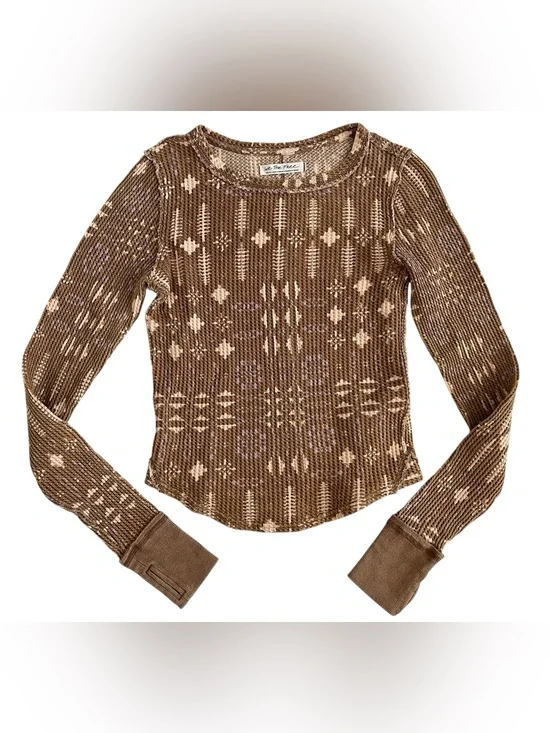 Free People Pretty Little Thermal Top