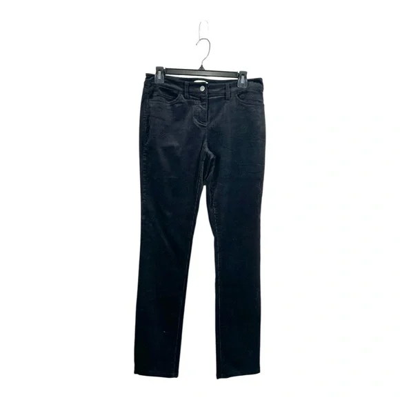 Eileen Fisher Black Corduroy‎ Denim Jeans Pants