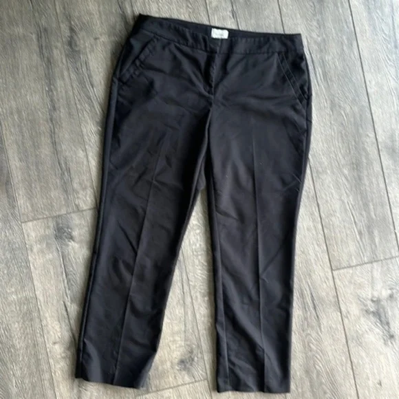 Chico's pants black slacks size 12 