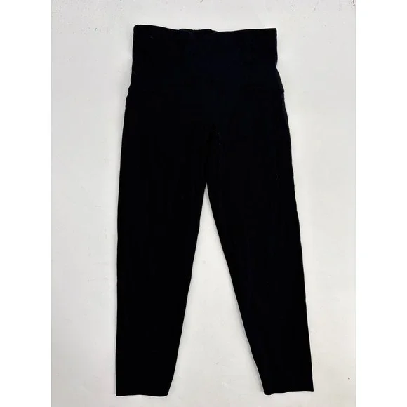 Spanx Booty Boost Active Leggings Black High Waisted Sculpting Size Large