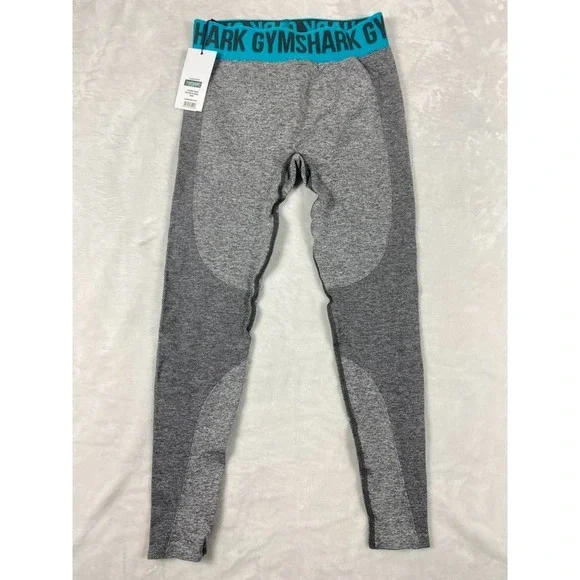 NWT Gymshark Flex Legging Women Sz M Charcoal Gray Sculpting Workout Yoga Run
