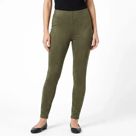 Lysse Green Lightweight Pants Women Size S