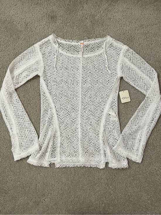 NWT Free People boho Crochet Top Size X Small