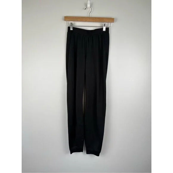 Patagonia Women Midweight Capilene Bottoms Size Small Style 44303 Vintage Black