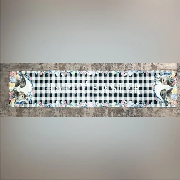 ‘Happy Easter’ table runner