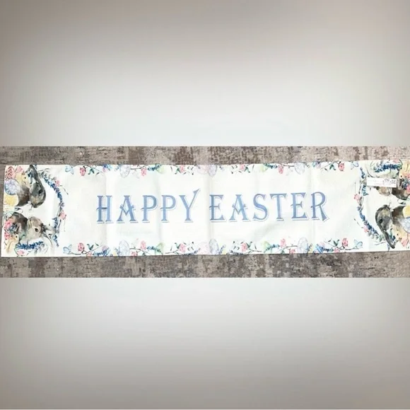 ‘Happy Easter’ table runner