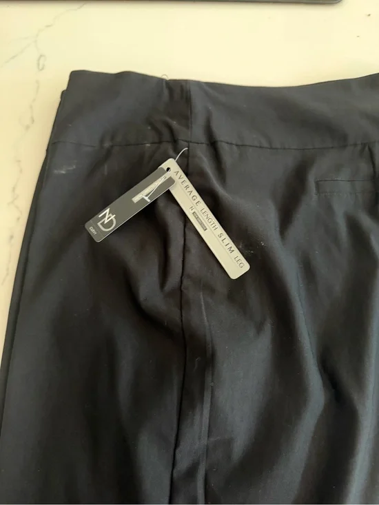 New Directions Black Slim Leg Dress Pants with Tag