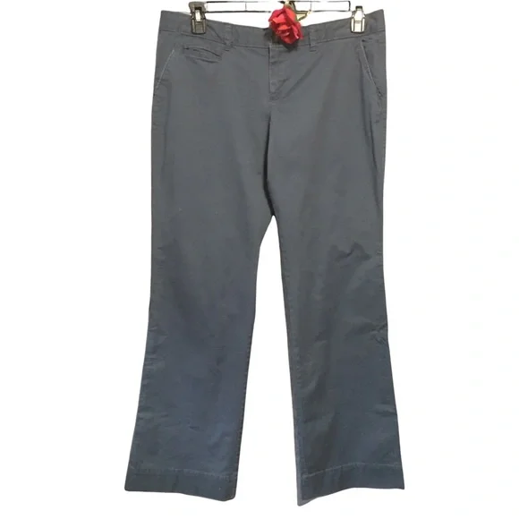Old Navy 90’s low rise flared pants trousers Y2K Gray Sz 12