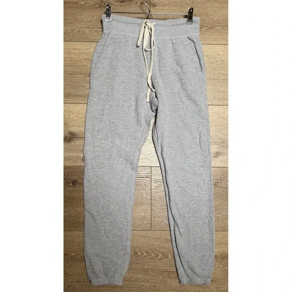 Unsubscribed 2035 Heather‎ Gray Fleece Jogger NWT Small Women's