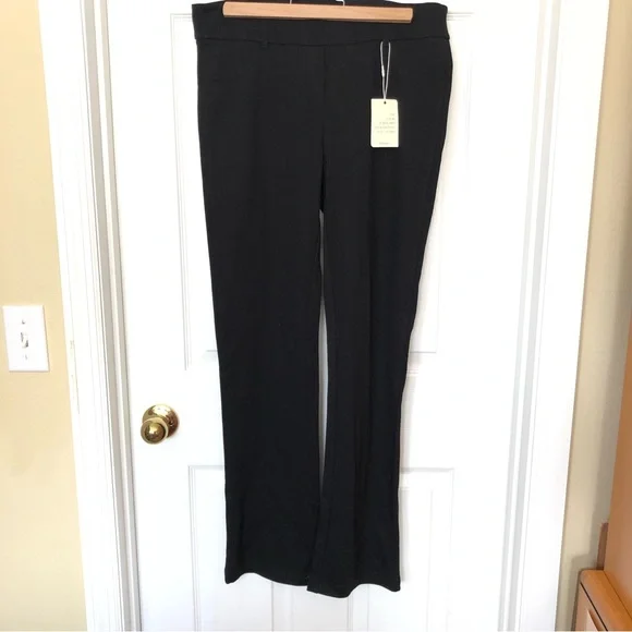 Pull-On Black Pants Sz L