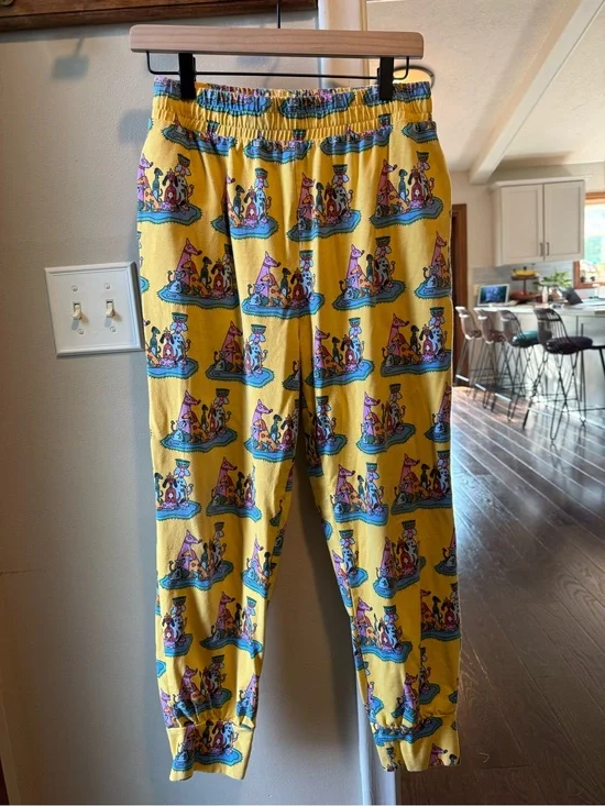 Nooworks Jogger Pants with Multicolor dogs