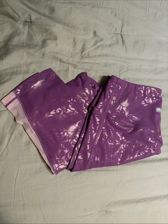 Crowned Athletics Disney Princess Rapunzel Leggings