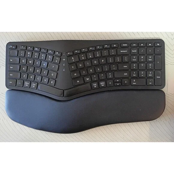MK960 Ergonomic Wireless Bluetooth Keyboard Black