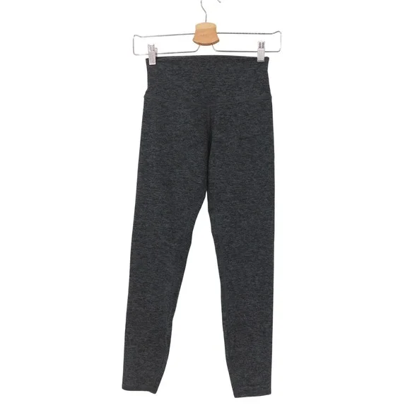 ALO Yoga Alosoft High Waist Lounge Leggings Charcoal Heather‎ XS