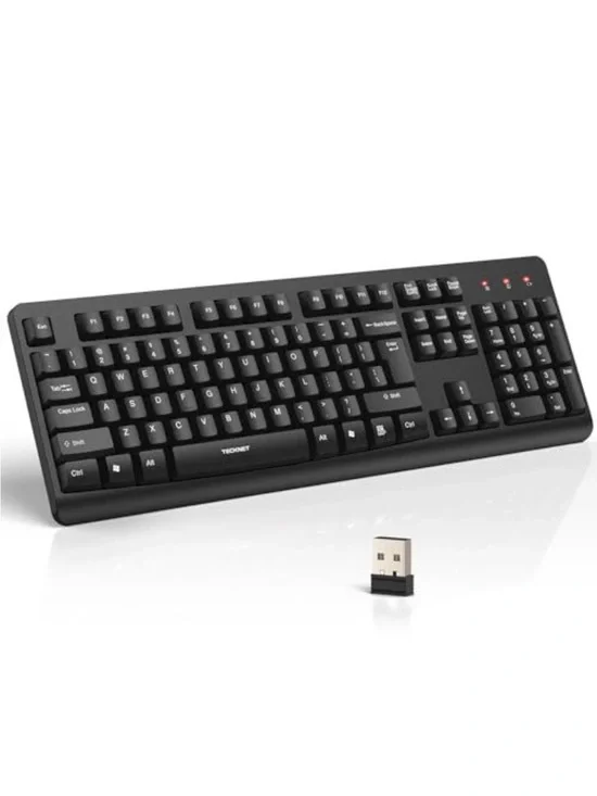 Wireless Black USB Keyboard