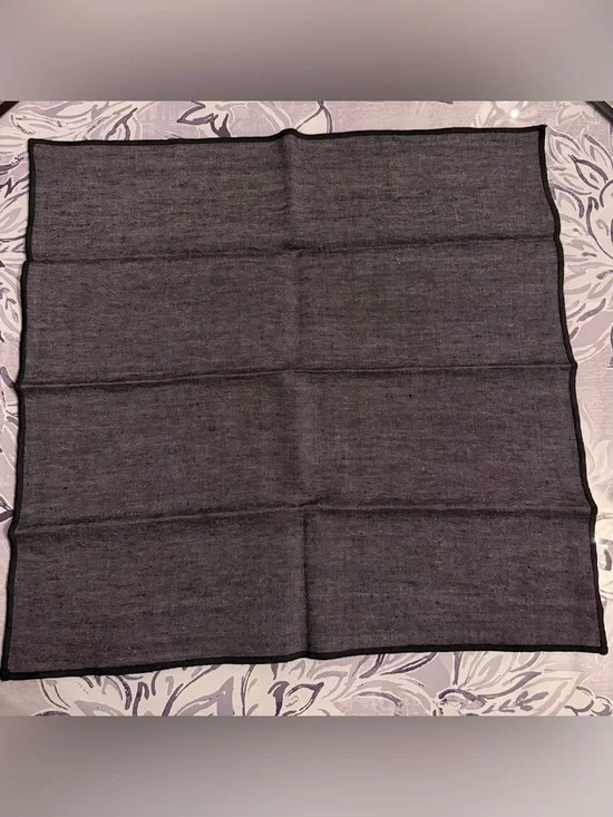Smith & Hawken Charcoal Grey Cloth Napkins (Set of 4)