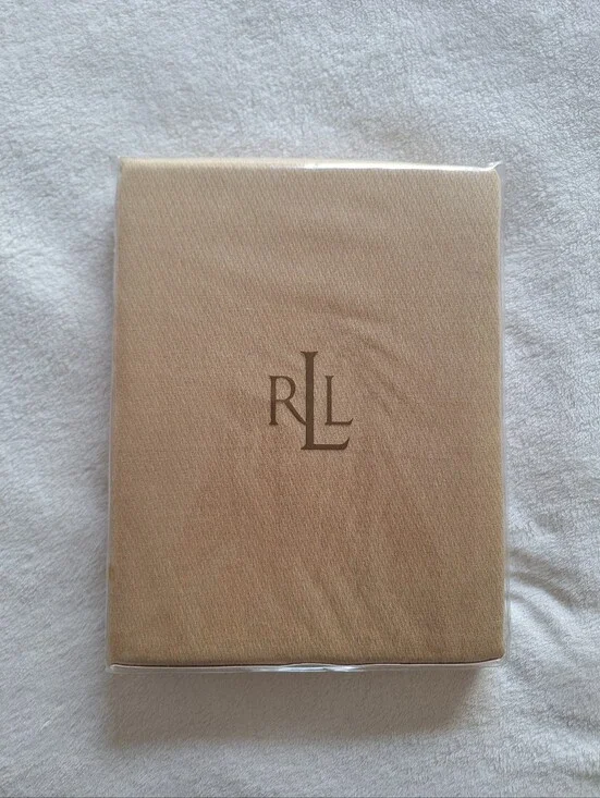 Ralph Lauren Diamond Texture Tablecloth 60x120 Oblong Beige NWT