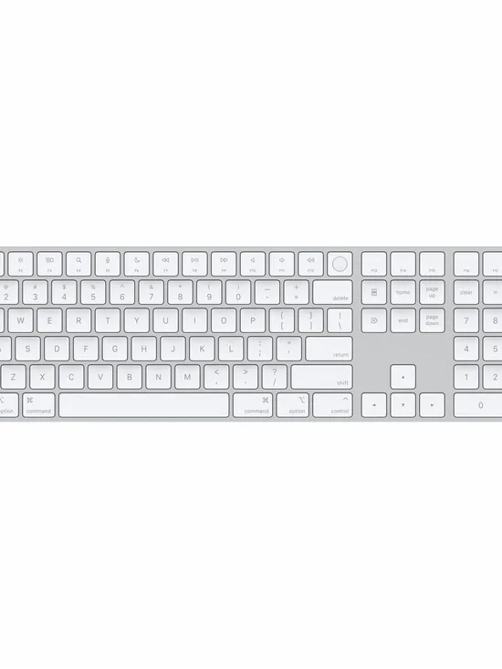 Magic Keyboard with Touch ID and Numeric Keypad in White
