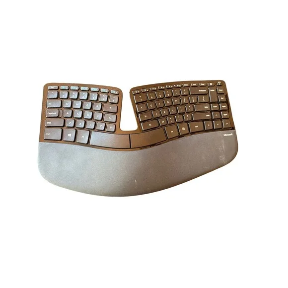 Microsoft Keyboard Black Sculpt Ergonomic Wireless Split Keys‎ L5V-00001 QWERTY