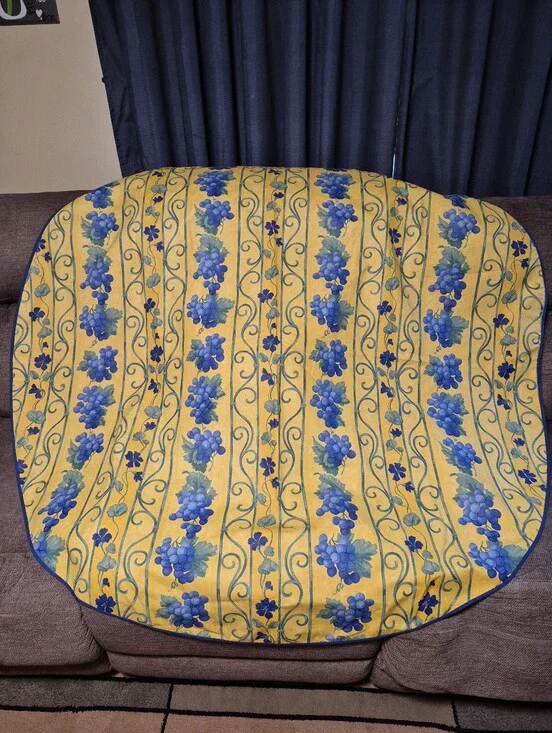 La Cigale Acrylic Coated French Made Fabric Tablecloth