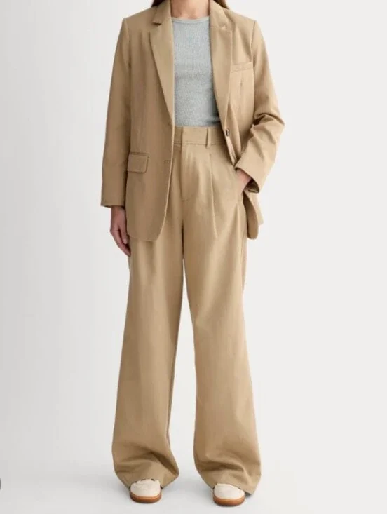 Everlane The Way High Drape Pant Pleated 29.5