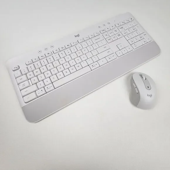 Logitech Signature MK650 Combo Wireless Keyboard Mouse White Bluetooth Logi Bolt