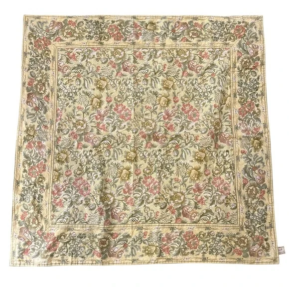 April Cornell Vintage VTG Tablecloth 48