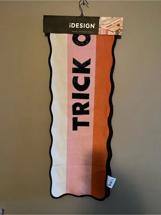 Idesign Halloween table runner