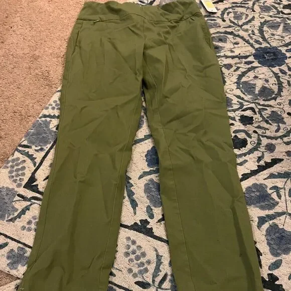 NWT Soft Surroundings‎ PXS green pants