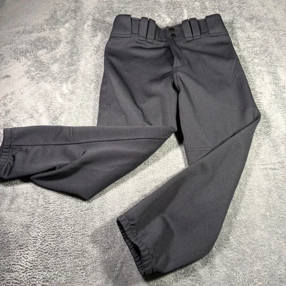 Mizuno Performance Womens XS Black Padded Softball Baseball Pants 350146