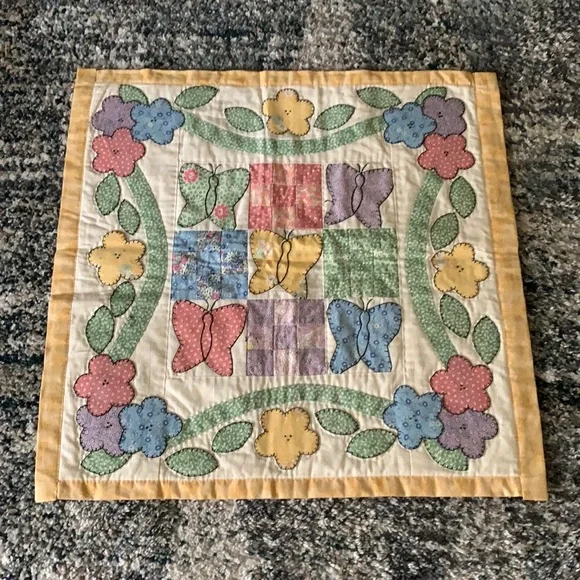 Handmade Table Quilt 24 x 24 Fir a table or an area quilt